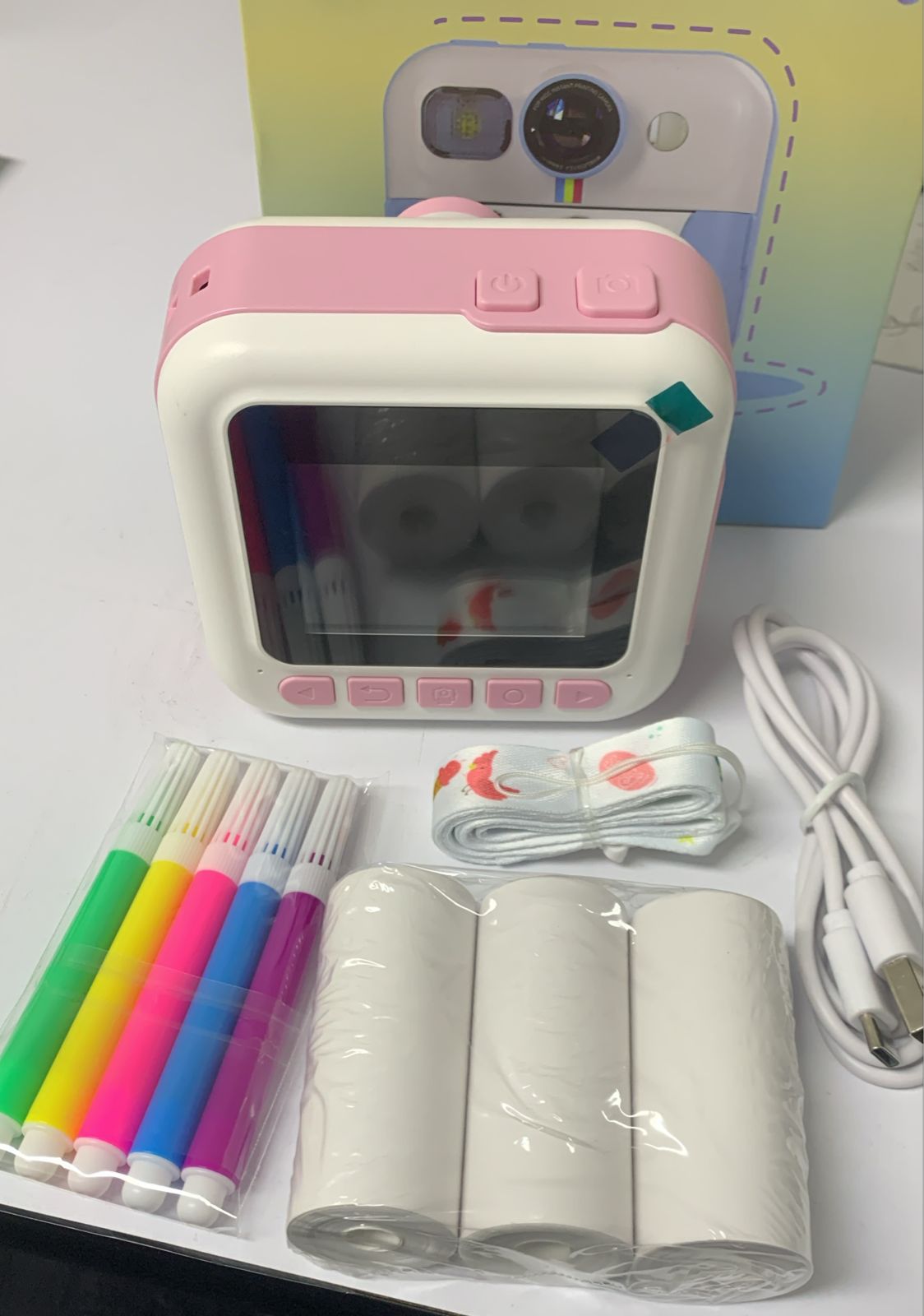 cámara infantil instantánea con impresión térmica