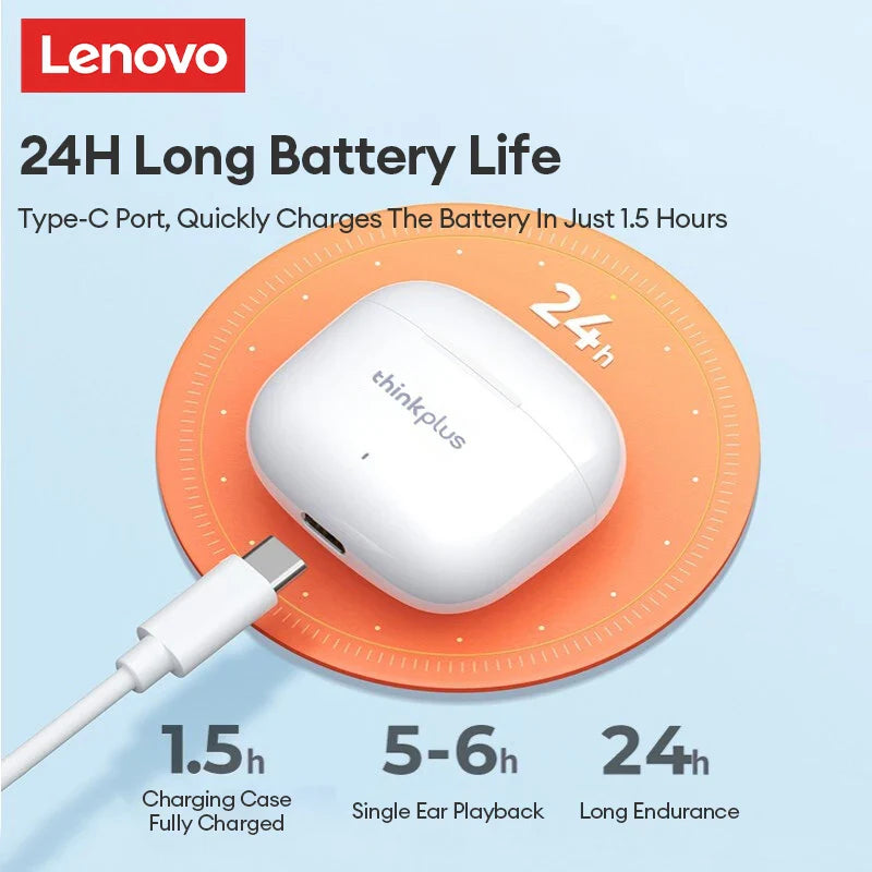 Audífonos Inalámbricos Lenovo LP40 Pro — Sonido Premium Sin Pagar de Más